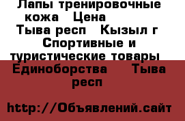 Лапы тренировочные кожа › Цена ­ 1 500 - Тыва респ., Кызыл г. Спортивные и туристические товары » Единоборства   . Тыва респ.